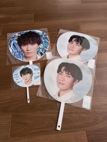 SnowMan 와타나베 쇼타 부채 4개 세트