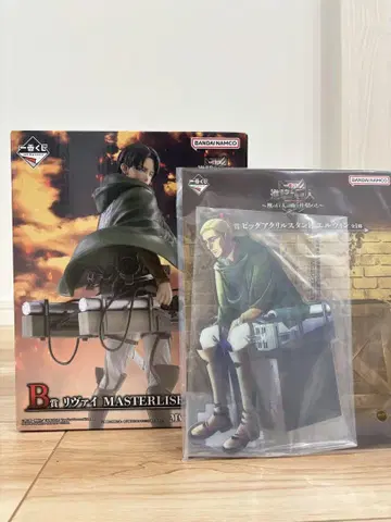 제일복권 진격의 거인 리바이 MASTERLISE 엘빈 덤 포함