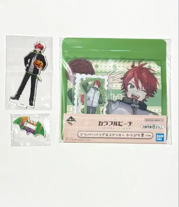 컬러풀 피치 쟈파파 세븐일레븐 할로윈 아크릴 스탠드 제일복권