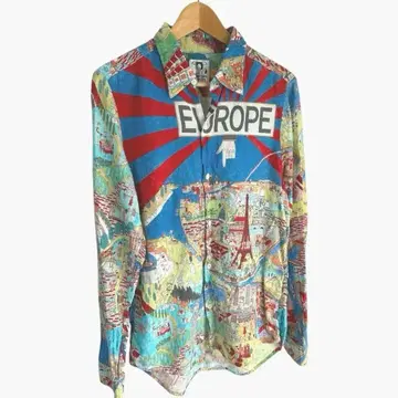 Bohemians 보헤미안즈 요코 타다노리 YoKoo Map 긴팔 셔츠