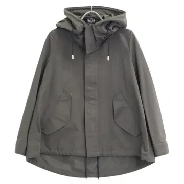 THE RERACS 후드 부착 모즈 코트 카키 남성용