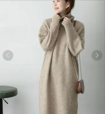 새상품 택 포함 URBAN RESEARCH ROSSO 터틀넥 원피스