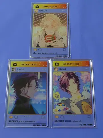 세라피 게임 아니카페 트레이딩 SNS풍 아크릴 카드 히노하라 메구루