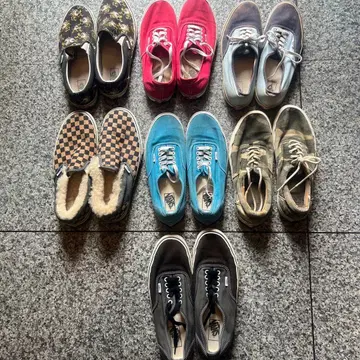 Vans 스니커즈 7켤레 세트