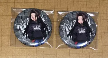 샤먼킹 캔뱃지 TSUTAYA 하오