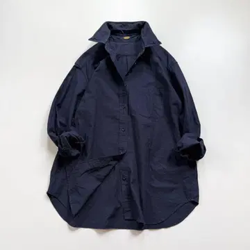 MUSE 두지엠 클라세 OXFORD BD 셔츠 네이비 프리