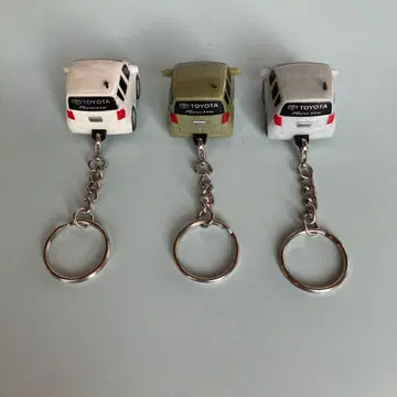 도요타 Ractis 쵸로Q 키링 3개 세트 (코카콜라)