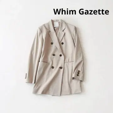 Whim 가제트 새상품급 더블 스트레치 자켓 베이지