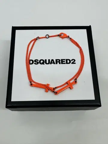 DSQUARED2 디스퀘어드 크로스 팔찌