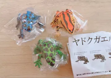 야독개구리의 세계 가챠 3종 세트