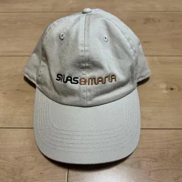 SILAS 베이지 캡 원사이즈