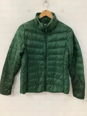 10.29 A851 유니클로 다운 자켓 그린 M