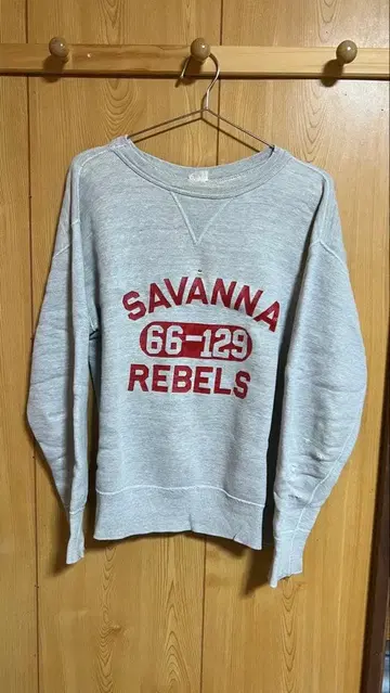 러셀 40s 50s 앞V 맨투맨