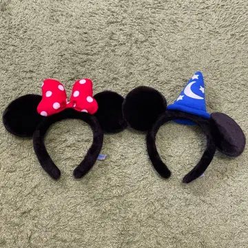디즈니 머리띠 미키 미니 노멀 성인용 2개