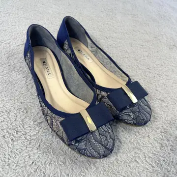 D.I.A.N.A. 네이비 플랫슈즈 24.5 SIZE