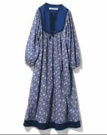 MEDE19F 타카야마 미야코 콜라보 코튼 프린트 원피스