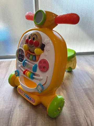 (새상품급) 호빵맨 타고! 밀고! 변신 워커