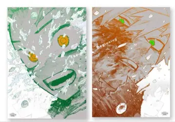 나의 히어로 아카데미아 원화전 A2 포스터 2장 세트 미도리야 카츠키