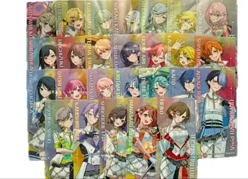 프로세카 5주년 혜택 클리어 책갈피 전종 세트 프로젝트 세카이