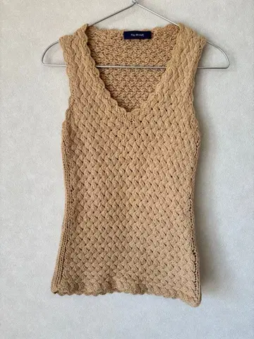 Ray BEAMS 니트 베스트 빔즈