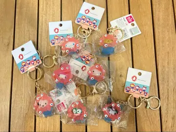 산리오 미야쿠미야쿠 변신 입체 마스코트 클리어 키링 전 종류 7개