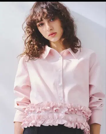 노스탤지어 프릴 셔츠