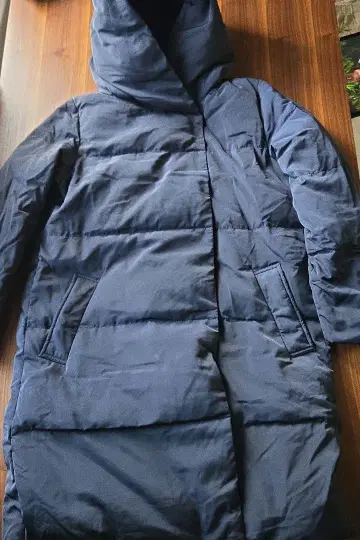 URBAN RESEARCH 후드 부착 다운 롱 코트