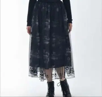 나이트메어 비포 크리스마스 튤 도킹 스커트