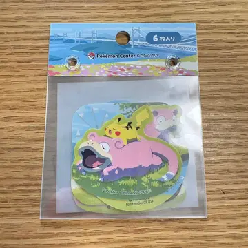 포켓몬 센터 카가와 스티커 세트 6개입