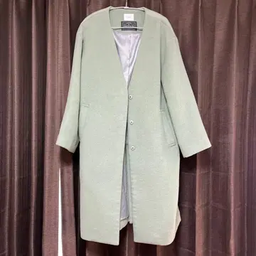 롱 코트 민트 그린 로리즈팜 아우터 가을/겨울 여성용