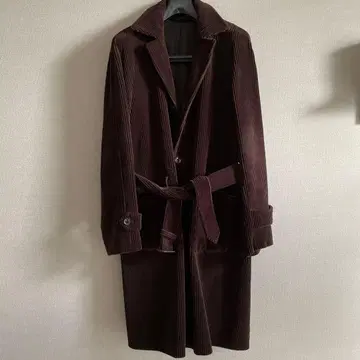 링 재킷 코듀로이 래글런 코트 사이즈 46