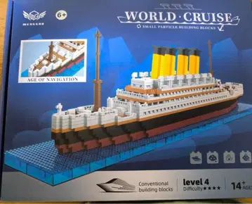 타이타닉 레고 호환 나노 블록 인테리어 1860p