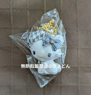 헬로키티 흑백 걸리시 시크릿 마스코트 참 챠미키티