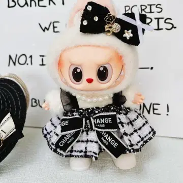 Labubu 라브부  의류 17cm 봉제 인형 의류  활동