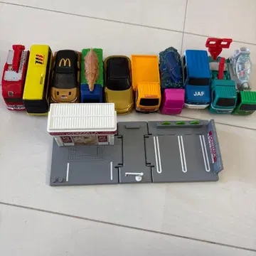 토미카 미니카 세트 주차장 플레이트 포함