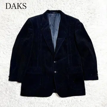 [ DAKS ] 닥스 코듀로이 자켓 가을/겨울 블랙 빅 [ 175cm ]