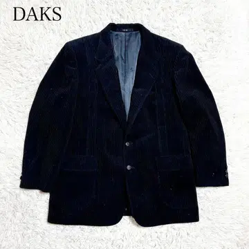 [ DAKS ] 닥스 코듀로이 자켓 가을/겨울 블랙 빅 [ 175cm ]