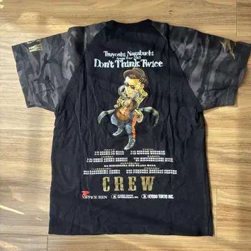 나가부치 츠요시 Don't Think Twice 셔츠 M