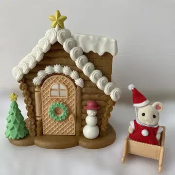 [ 레어 ] 아기 산타와 과자 집 세트