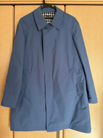 AQUASCUTUM 코트 블루