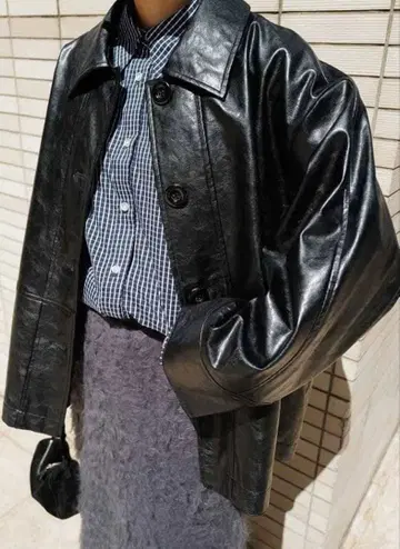 MACHATT 마차트 에코 레더 자켓