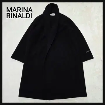 [새상품급] MARINA RINALDI 롱 코트 더블 페이스 빅 사이즈