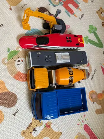 대형 자동차 차량 5대 세트 카 세트