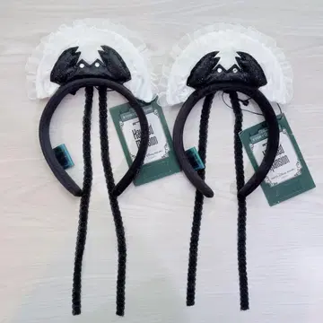 디즈니 호른테드 맨션 머리띠 레이스 2개 페어 커플