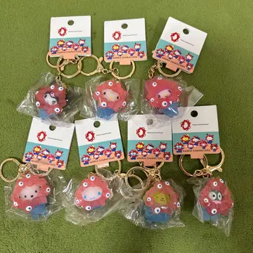 EXPO2025 산리오 미야쿠미야쿠 클리어 키링 전 7종 컴플리트