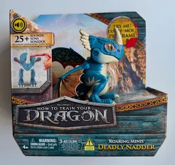 드래곤 길들이기 실사 영화 토킹 피규어 데들리 덴저