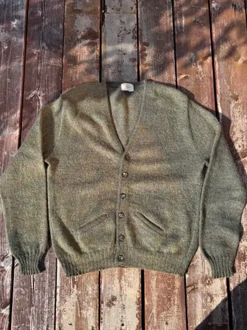 [special]60년대 초기 BRENT 모헤어 가디건 니트