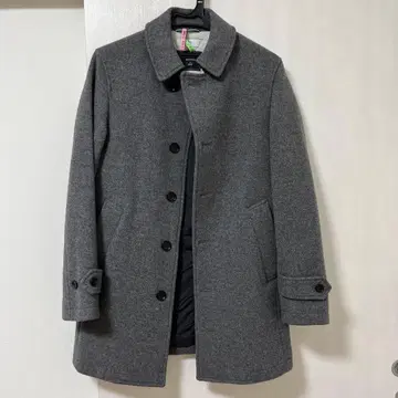 SHIPS 그레이 SUPER140S 울 코트