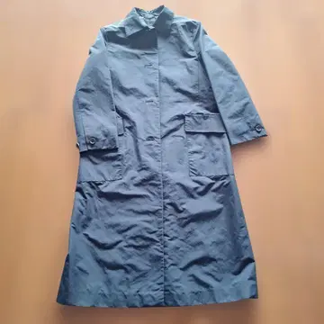 [ 미사용 ] JIL SANDER 스텐칼라 롱 코트 블랙 사이즈 34