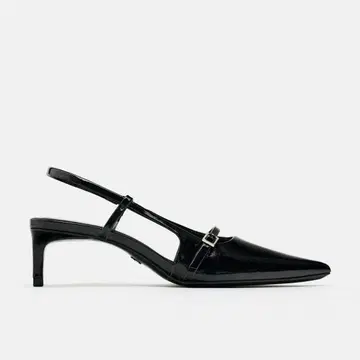 [ ZARA ] 슬링백 슈즈 버클 스트랩